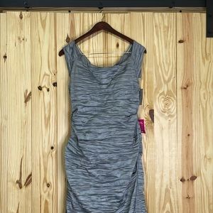 Alex Evenings Dress. Women’s size 16. Color Platinum.